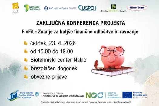 Zaključna konferenca projekta FinFit
