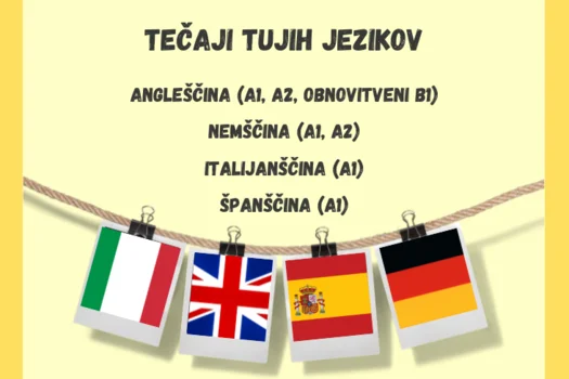 Tečaji tujih jezikov