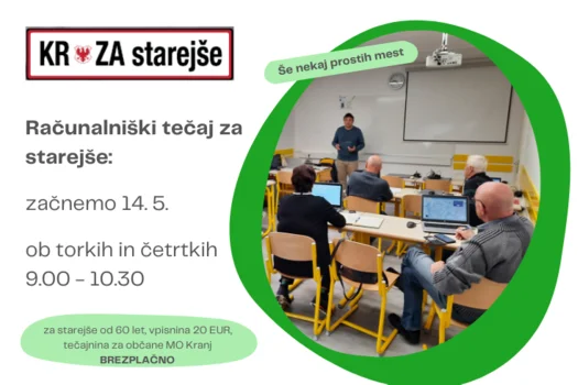 Računalniški tečaj za starejše