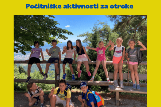 Počitniške aktivnosti za otroke - prijave 5. 6. 2023