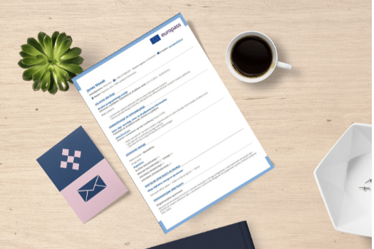 Europass življenjepis - brezplačna delavnica 12. 1. 2023